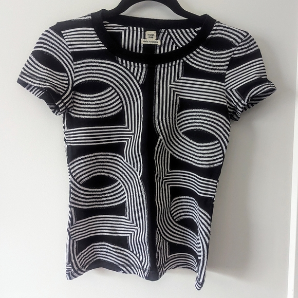 Hermes "Circuit 24 Maxi" Jacquard Micro T-Shirt - Picture 3 of 5